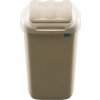 Kinekus Kôš na odpad preklápací 30 l, plastový, FALA, cappuccino