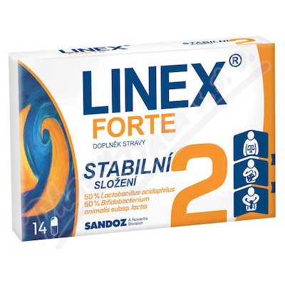 Sandoz LINEX Forte 14 kapsúl