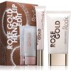 Rodial Rose Gold Rose Gold Lip Balm hydratačný balzam na pery s 24karátovým zlatom 10 ml + Rose Gold Hand Cream hydratačný krém na ruky s 24karátovým zlatom 40 ml