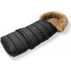 Jasmine Zimný fusak s kožušinou Black/Brown Fur