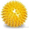 GYMY MASÁŽNA LOPTIČKA - ježko 8 cm žltá, priemer 8 cm 1 ks