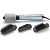 Teplovzdušná kefa na vlasy s duálnou ionizáciou Babyliss Hydro-Fusion 4in1 - 1000 W, svetlo modrá (AS774E)