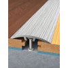 Profilteam , Prechodová lišta Dub carlo, 2700x30 mm, šedá 275941-101988