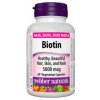 Webber Naturals Biotin 5000 mcg 60 kapsúl