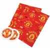 MANCHESTER UNITED FC Darčekový baliaci papier Manchester United FC, 2 ks, menovky