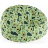 Sablio Sedací vak Cocoon Kreslené avokádo - 115 x 75 x 45 cm