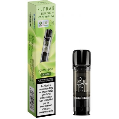 Elf Bar ELFA Pods cartridge 2Pack Apple Peach objem: 2x2ml, nikotín/ml: 0mg