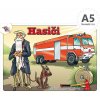 Omaľovánka A5 Hasiči