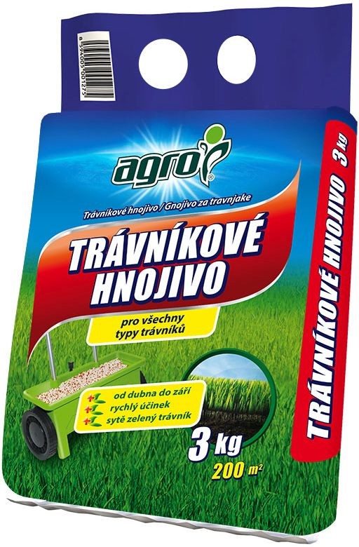 Agro Trávníkové hnojivo 3 kg