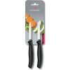 Victorinox Swiss Classic Súprava nožov s hladkou čepeľou 2-dielna čierna 6.7603.B
