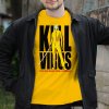 Tričko s potlačou Kill virus Dámsky Žltá XXL