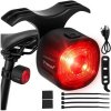 Zadné LED svetlo na bicykel – 6 režimov, IP66