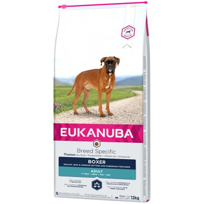 Eukanuba Dog Breed N. Boxer 12kg krmivo pre psov