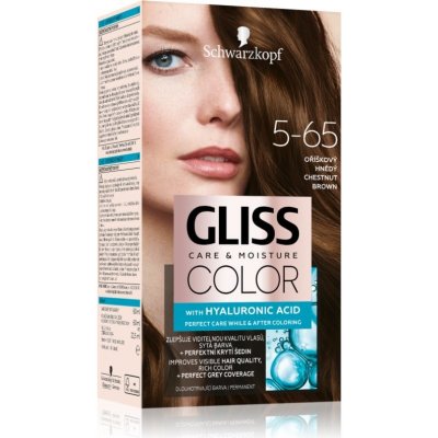 Schwarzkopf Gliss Color permanentná farba na vlasy odtieň 5-65 Chestnut Brown 1 ks