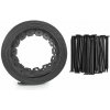 Bradas Plastový obrubník 40mm 10m s kolíkmi Grafit EASY BORDER