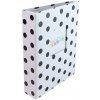 Fotoalbum 10x15 / 200 foto DOTS biely