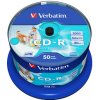 CD-R VERBATIM DTL+ Wide Printable non-ID 700MB 52X 50ks/cake*AZO