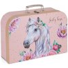 Oxybag Kufrík lamino 34 cm kôň romantic oranžový