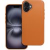 Kryt Leather Mag Cover Case iPhone 16 Plus Orange