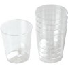 Plastové kelímky priehľadné 4 cl, 40 ks v balení