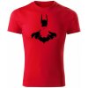 T-ričko Batman pánske tričko Farba trička: Červená, Farba potlače: Čierna, Veľkosť: XS