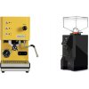 Profitec GO, yellow + Eureka Mignon Perfetto, BL black