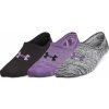 Dámske nízke funkčné ponožky Under Armour BREATHE LITE ULTRA LOW 3P W fialové 1370075-571 - M