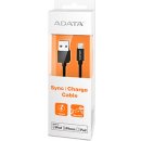 USB kábel Adata AMFIPL-100CM-CBK USB A 2.0, 100cm, plastový, čierny