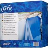 GRE Bazénová fólia ovál 6,10 x 3,75 x 1,20m, modrá