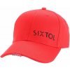 Sixtol Šiltovka s LED svetlom B-CAP 25lm, USB​, uni, červená