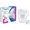 Džbán na vodný filter Brita Marella Maxtra Pro 2,4 l biely + 3 filtračné vložky Maxtra Pro Brita