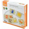 Viga dřevěné puzzle krmení zvířátek