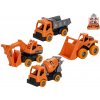 Mikro trading Auto stavební na setrvačník - 16 cm
