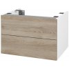 Dreja Doplnková skrinka pod dosku DSD SZZ2 60 (výška 40 cm) - N01 Biela lesk / D17 Colorado