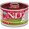 N&D Quinoa Duck & Coconut Adult Mini pre malé plemená psov 140 g