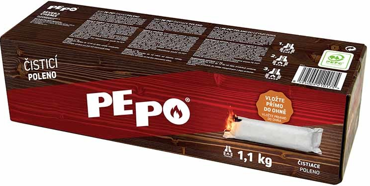 Krby Turbo PE-PO Čistiace poleno 1,1kg