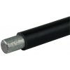Drôt uzemňovací D=10mm, cena za 1kg, mat. Fe-Zn izolovaný PVC plášť D=13mm 1kg= 1,47m