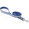 Firedog BioThane Vodítko Reflect 25 mm 1,2 m s rúčkou modré