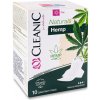 CLEANIC hygienické vložky denné 10 ks - konopné
