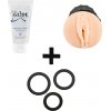 Ručný štartovací set (masturbátor, lubrikant, krúžok na penis)