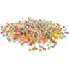 Penové dekoračné guličky, 3 mm, farebný mix, 10 g