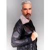 Max Original Leather Pánska kožená bunda PILOT KAPO black (2XL 54-56) - Čierna - 2XL