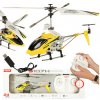 Diaľkovo ovládaný RC vrtuľník SYMA S107H 2.4GHz RTF žltý