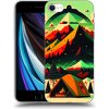 Picasee silikónový prehľadný obal pre Apple iPhone SE 2020 - Montreal