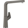 BLANCO Kuchyňská baterie Avona-S 526928 tlaková vulkán šedá/chrom