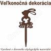 Veľkonočná ozdoba - zápich 6 Tmavá