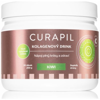 Curapil Kolagenový drink Kiwi kolagén pre krásne vlasy, pleť a nechty 200 g  od 28 € - Heureka.sk