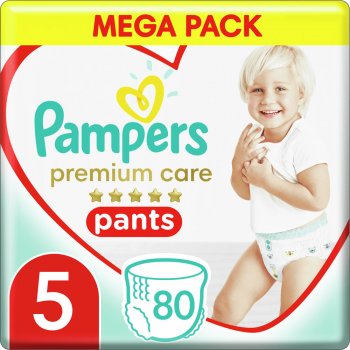 Pampers Premium Care Pants 5 80 ks od 28,4 € - Heureka.sk