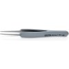 Presná pinzeta s gumenou rukoväťou ESD 123mm KNIPEX 60045 92.21.11.ESD