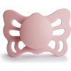 Frigg Butterfly anatomický silikon cumlík Baby Pink 1×1 ks